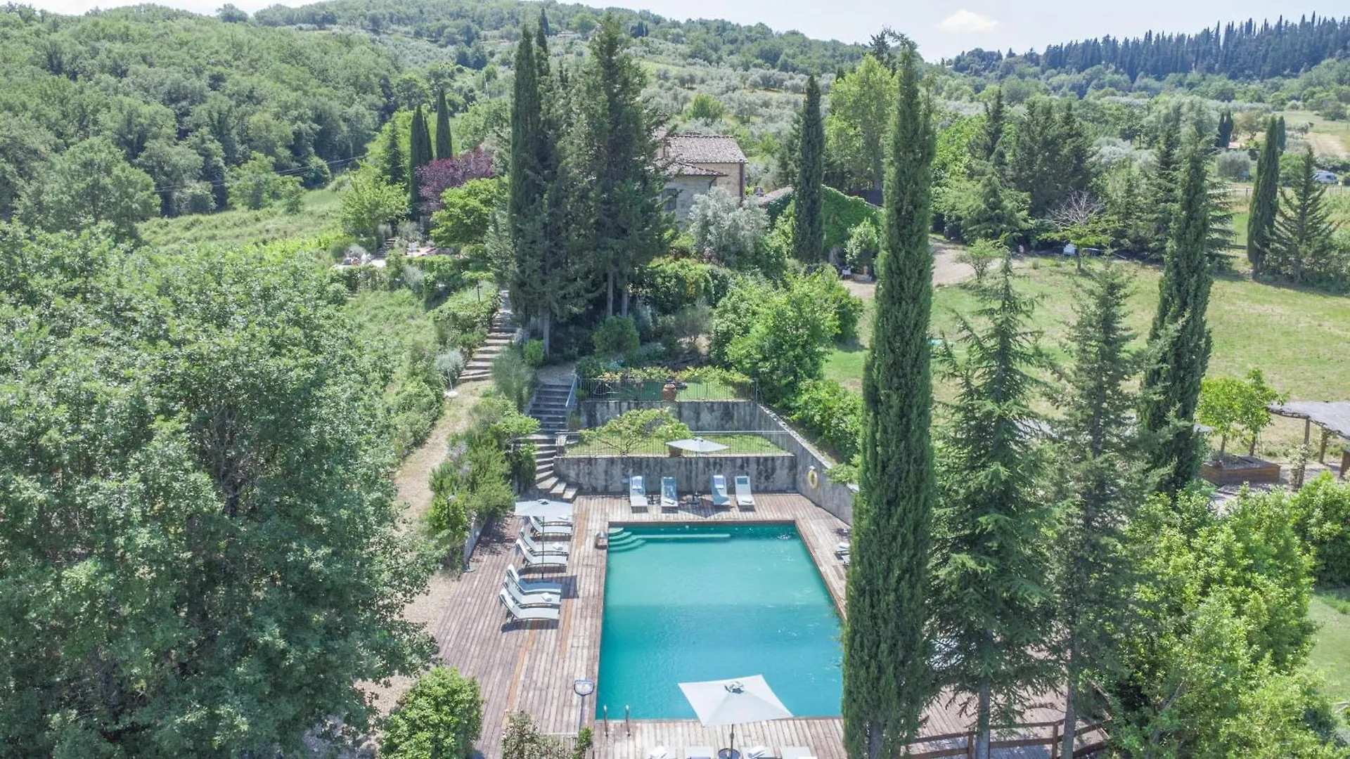 My Exclusive Italy - Villa Chianti With Exclusive Pool And Typical Barn Greve in Chianti